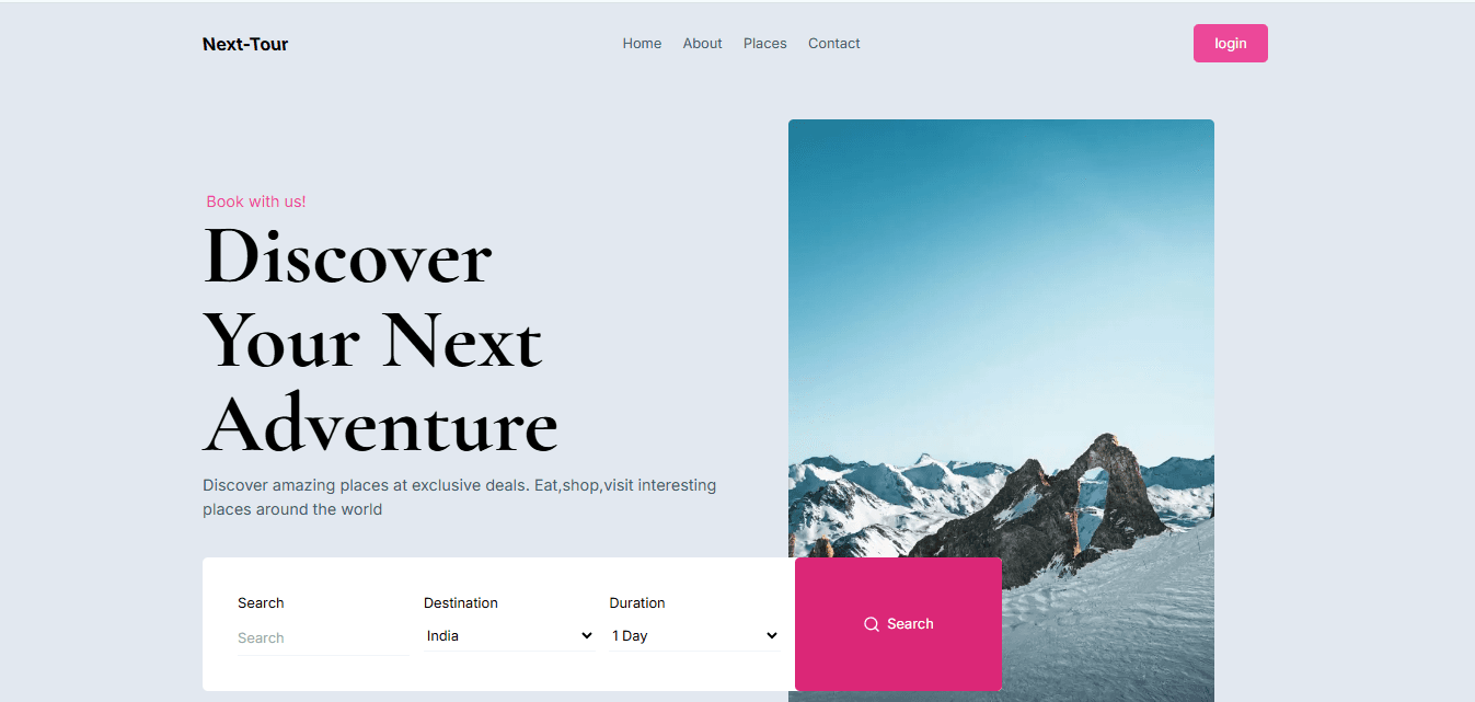 Tour Booking Platform